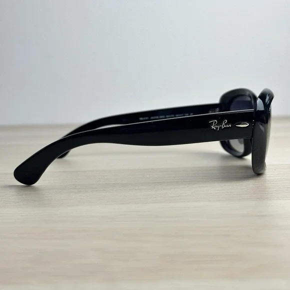 Ray-Ban Jackie Ohh RB4101 Women's Sunglasses Black Gradient Polarized 58mm - Picture 2 of 7